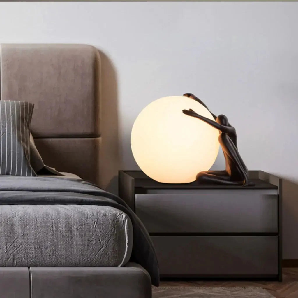 Noctylos | Artistic Globe Table Lamp Cachandeliers