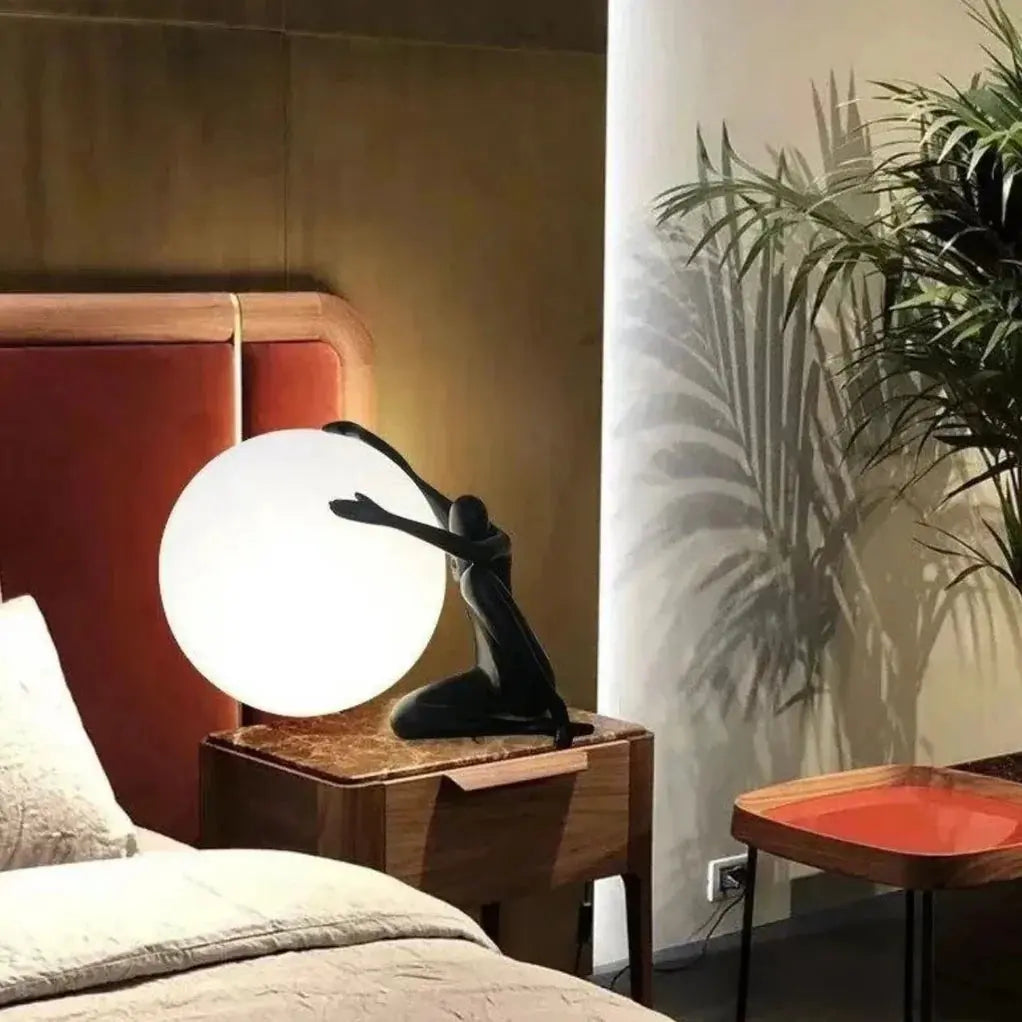Noctylos | Artistic Globe Table Lamp Cachandeliers