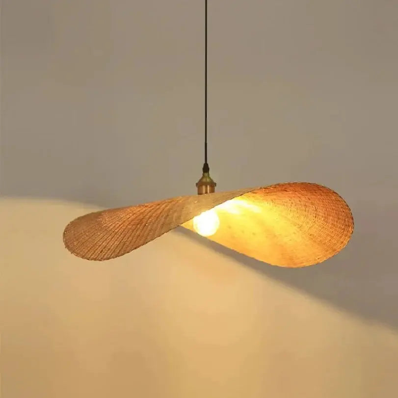 Solana | Handwoven Rattan Pendant Light for Boho & Natural Interiors Cachandeliers