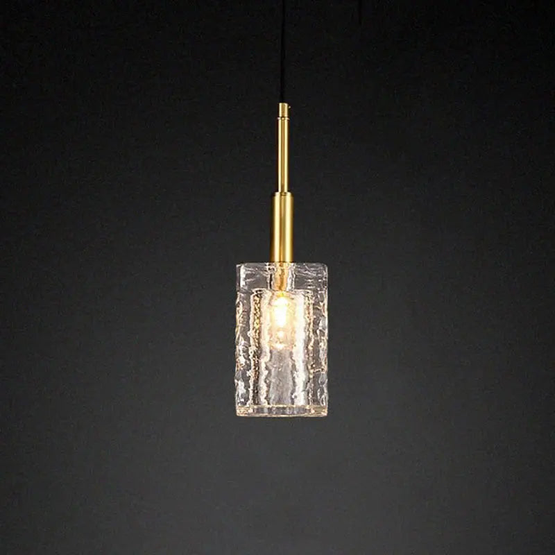 Velira | Vintage Gold & Crystal Glass Pendant Light – Timeless Elegance Cachandeliers